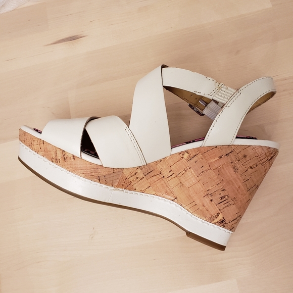π‘Host Pickπ‘ Franco Sarto High Heel Summer Wedge Sandal - Picture 4 of 12